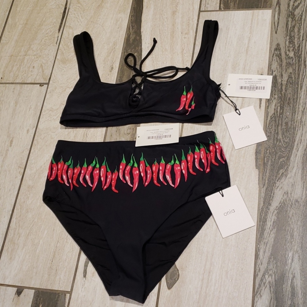 Onia Chilli Pepper Bikini Set - Picture 4 of 6